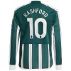 Camisola Manchester United Rashford 10 Manga Comprida Homen Equipamento 2ª 23/24